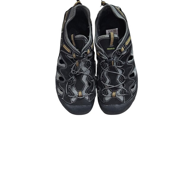Highland Creek Mens Size 13 Riptide 2 Black Closed-Toe Hiking Sandals With Adjus - Picture 1 of 6